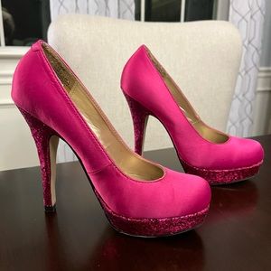 Madden girl pink Toriie heels